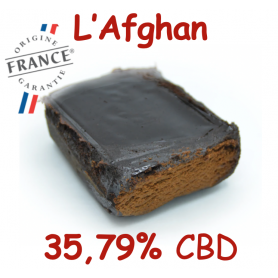 L'AFGHAN BY DR GREEN - HASH CBD - ORIGINE FRANCE - CBD 35,79%