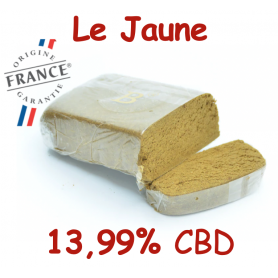 LE JAUNE BY DR GREEN - HASH CBD FRANÇAIS  - CBD 13,99%