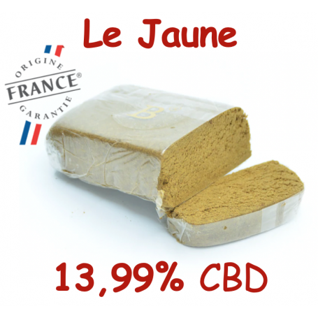 Le Jaune by DR GREEN - Hash CBD Français  - CBD 13,99%