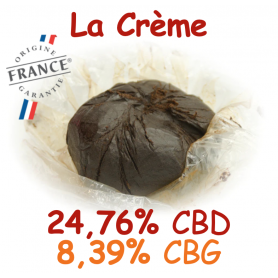 La Crème by DR GREEN - Hash CBD Français - CBD 24,76%