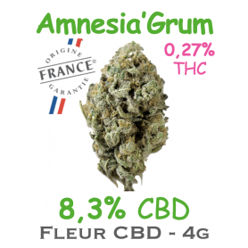 Amnesia'Grum - Fleur CBD 8,3%