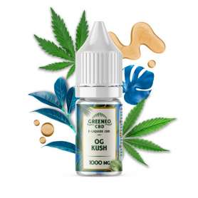 OG KUSH 1000MG - ELIQUIDE CBD GREENEO 10ML