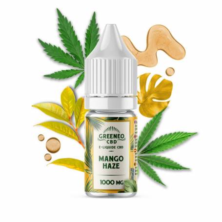 MANGO HAZE 1000MG - ELIQUIDE CBD GREENEO 10ML