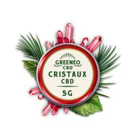 CRISTAUX 5000MG - CRISTAL CBD PUR GREENEO