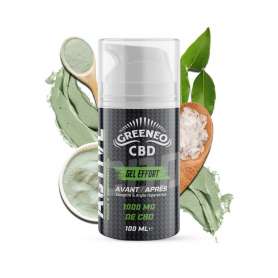 GEL EFFORT 1000MG - GEL CAMPHRE CBD GREENEO