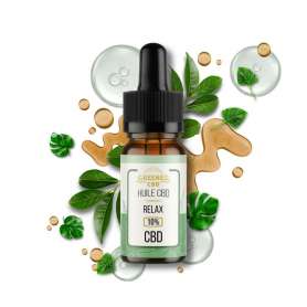 Huile Relax - Huile CBD Greeneo 10ml