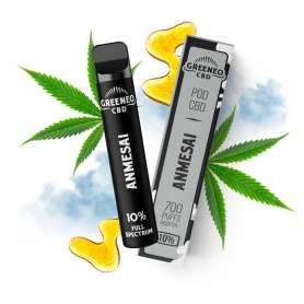 Pod 700 puffs - Pod CBD Greeneo